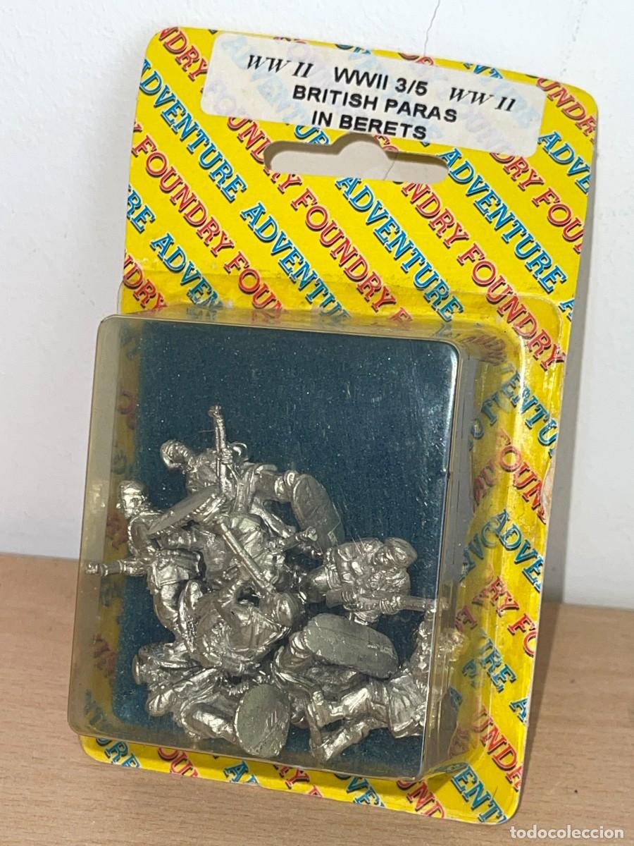 Hobbys: Foundry Miniatures World War II British Paras in Berets WWII 3/5 Paracaidistas Ingleses 2&ordf;GM 28mm