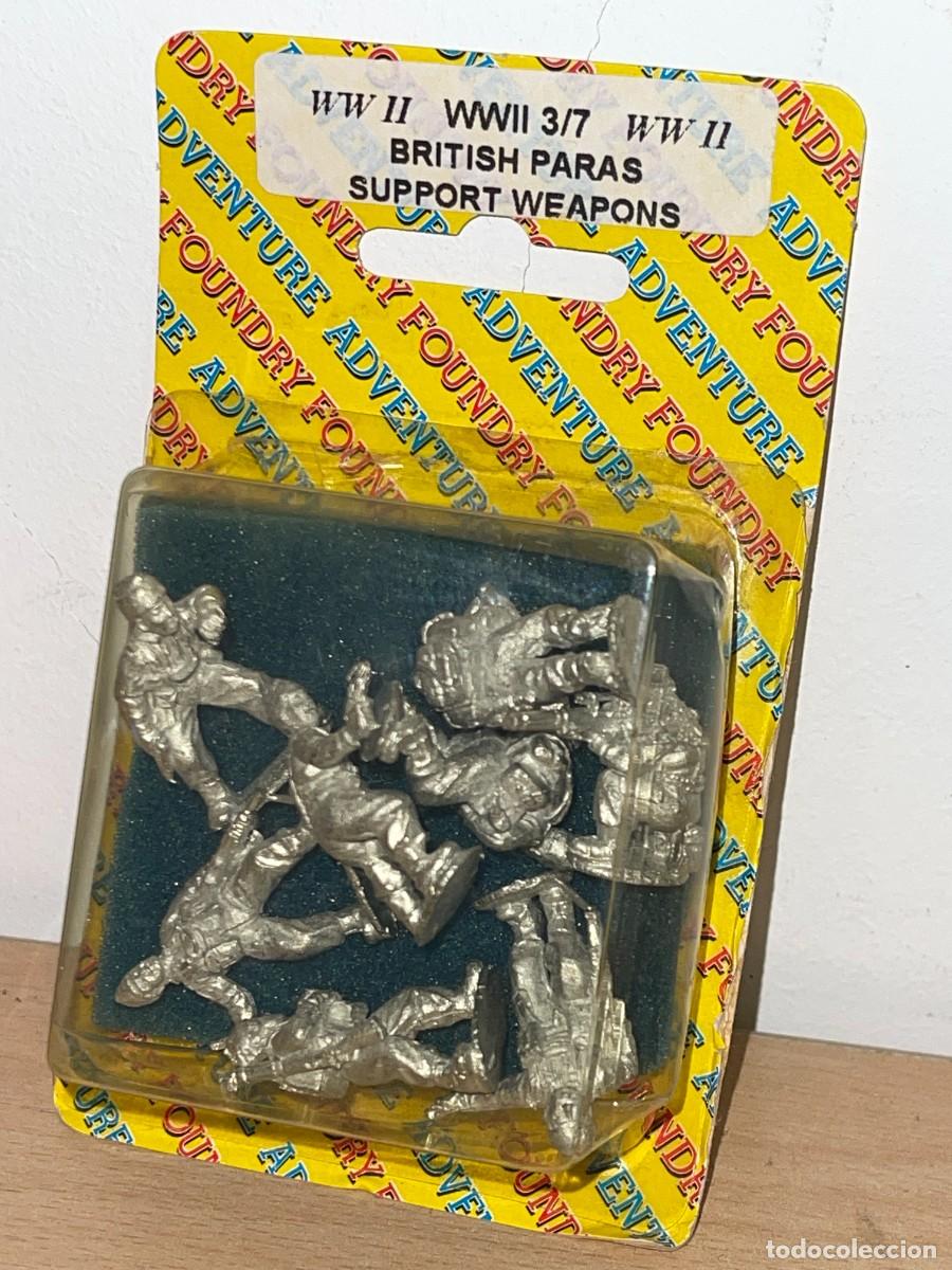Hobbys: Foundry Miniatures World War II British Paras Support Weapons WWII 3/7 Paracaidistas Ingleses 2&ordf;GM
