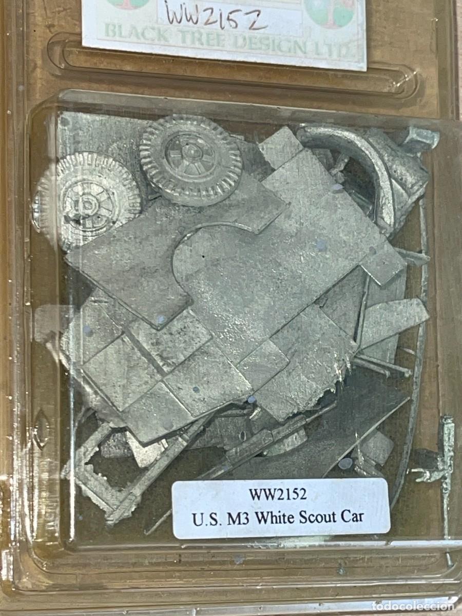 Hobbys: Black Tree Design World War II U.S. M3 White Scout Car WW2152 Veh&iacute;culo Reconocimiento USA 2&ordf;GM jeep