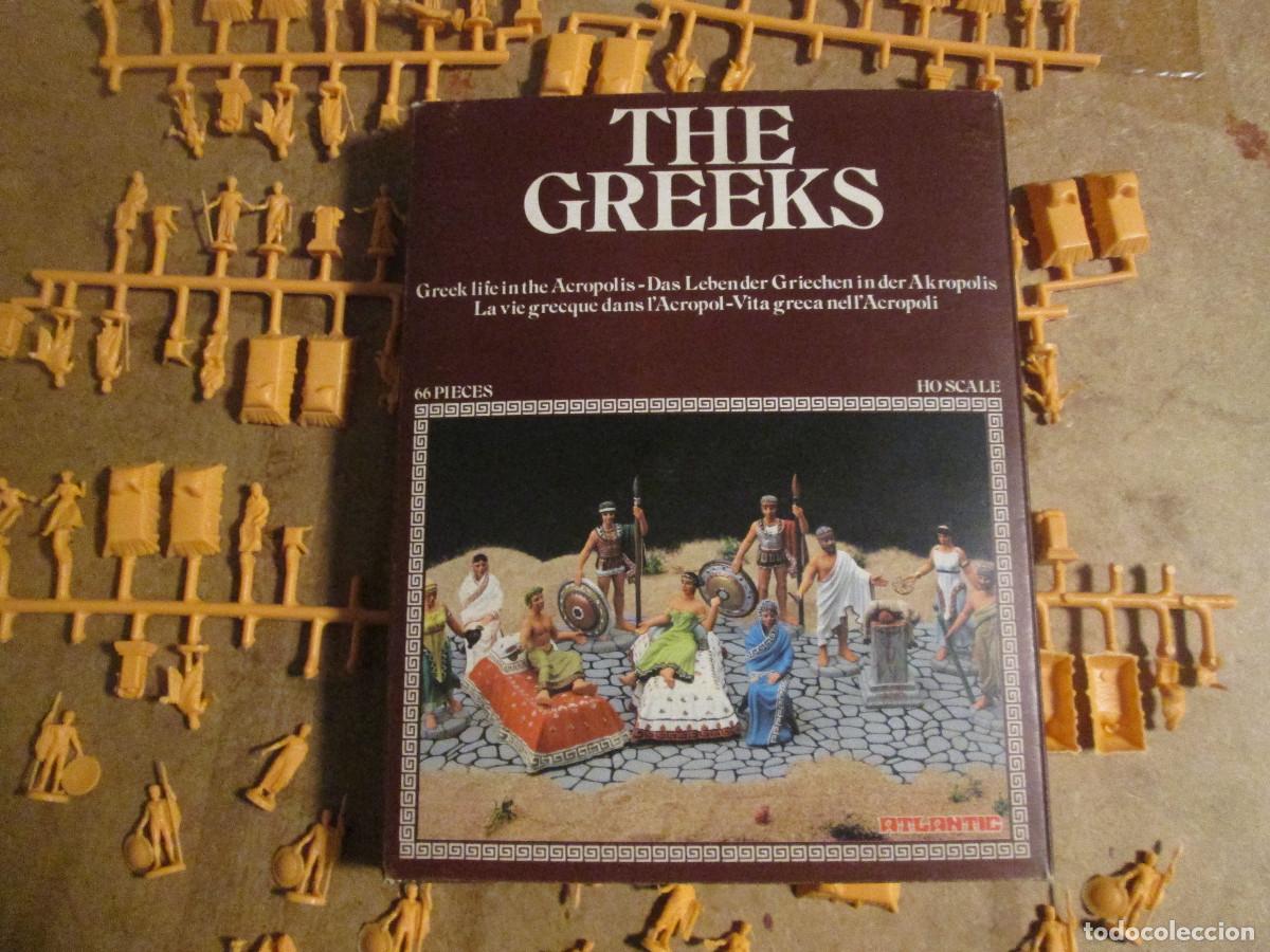Hobbys: The Greeks, Los griegos, Greek life in the Acropolis, HO scale, Atlantic, MUY RARA