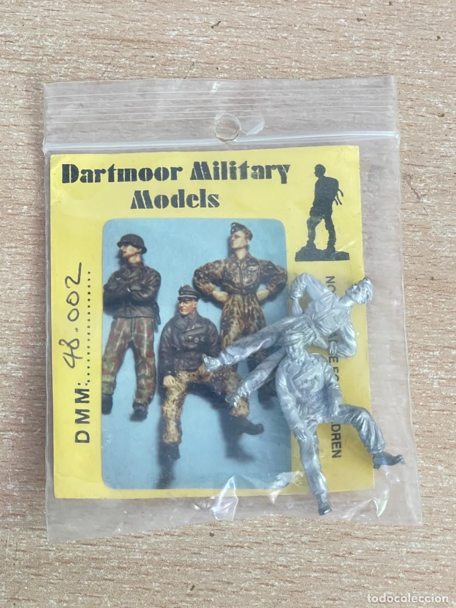 Hobbys: Dartmoore Military Models DMM 48.002 1:48 Tripulacion Tanque Panzer Made in England miniaturas plomo