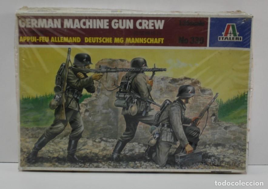 Hobbys: ITALERI 330 GERMAN MACHINE GUN CREW ESCALA 1/35