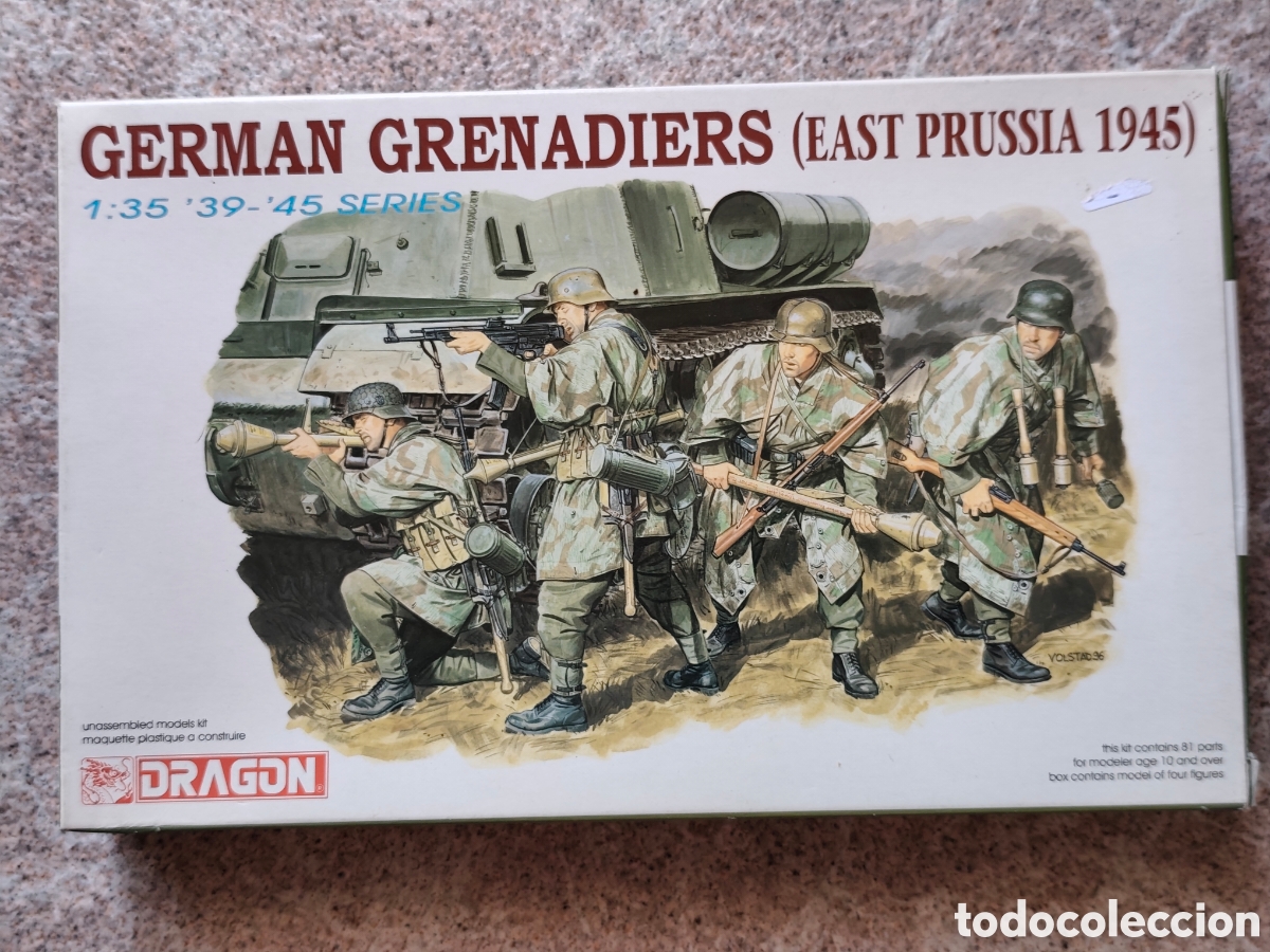 Hobbys: German grenadiers Dragon 1:35 39-45 Series n 6057
