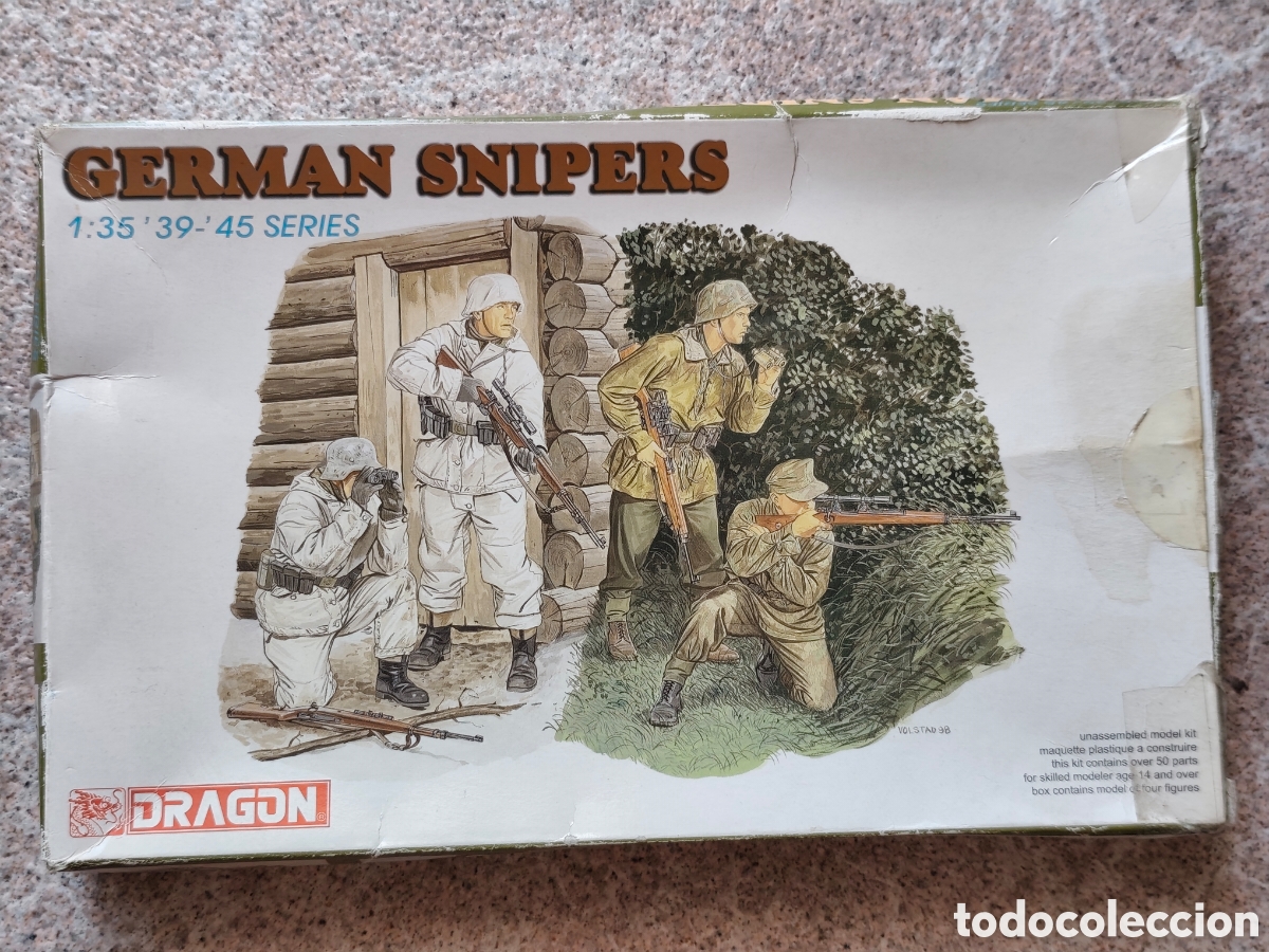 Hobbys: Germ&aacute;n Snipers 1:35 39-45 series Drag&oacute;n n 6093 francotiradores alemanes