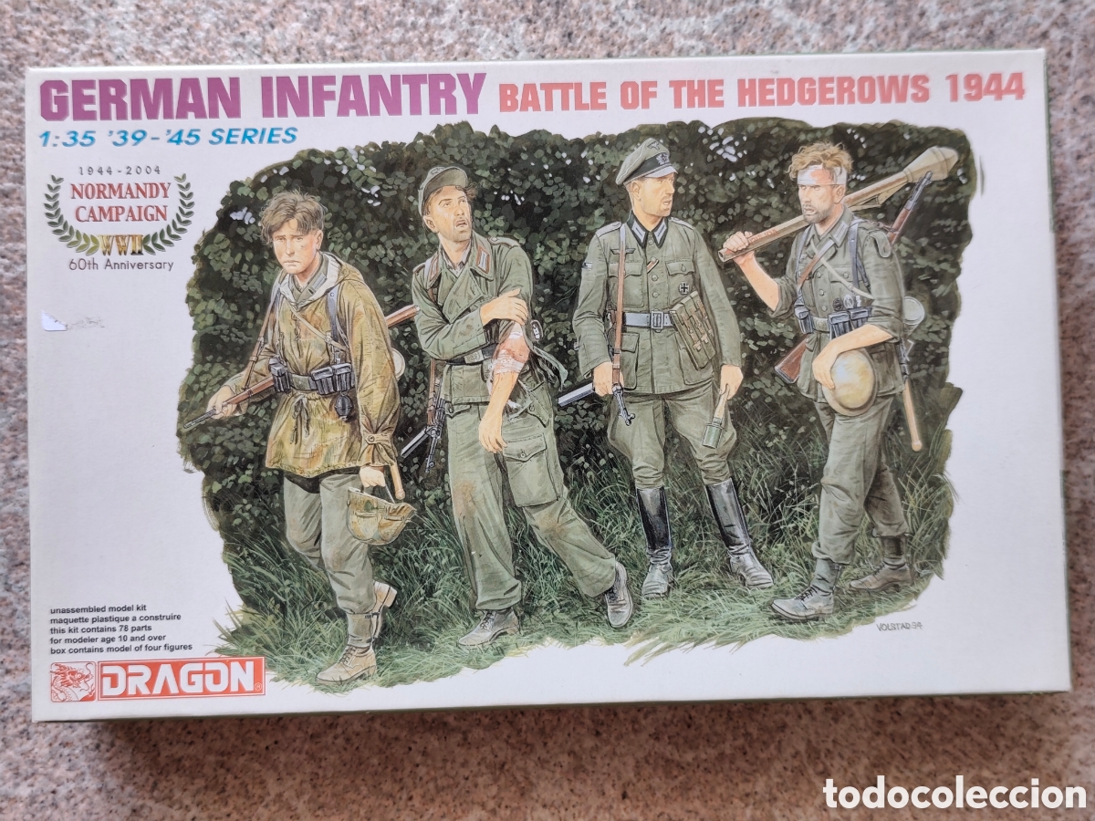 Hobbys: German infantry Battle of the hedgerrows 1944 1:35 39-45 series edici&oacute;n 60 aniversario Normandy Camp