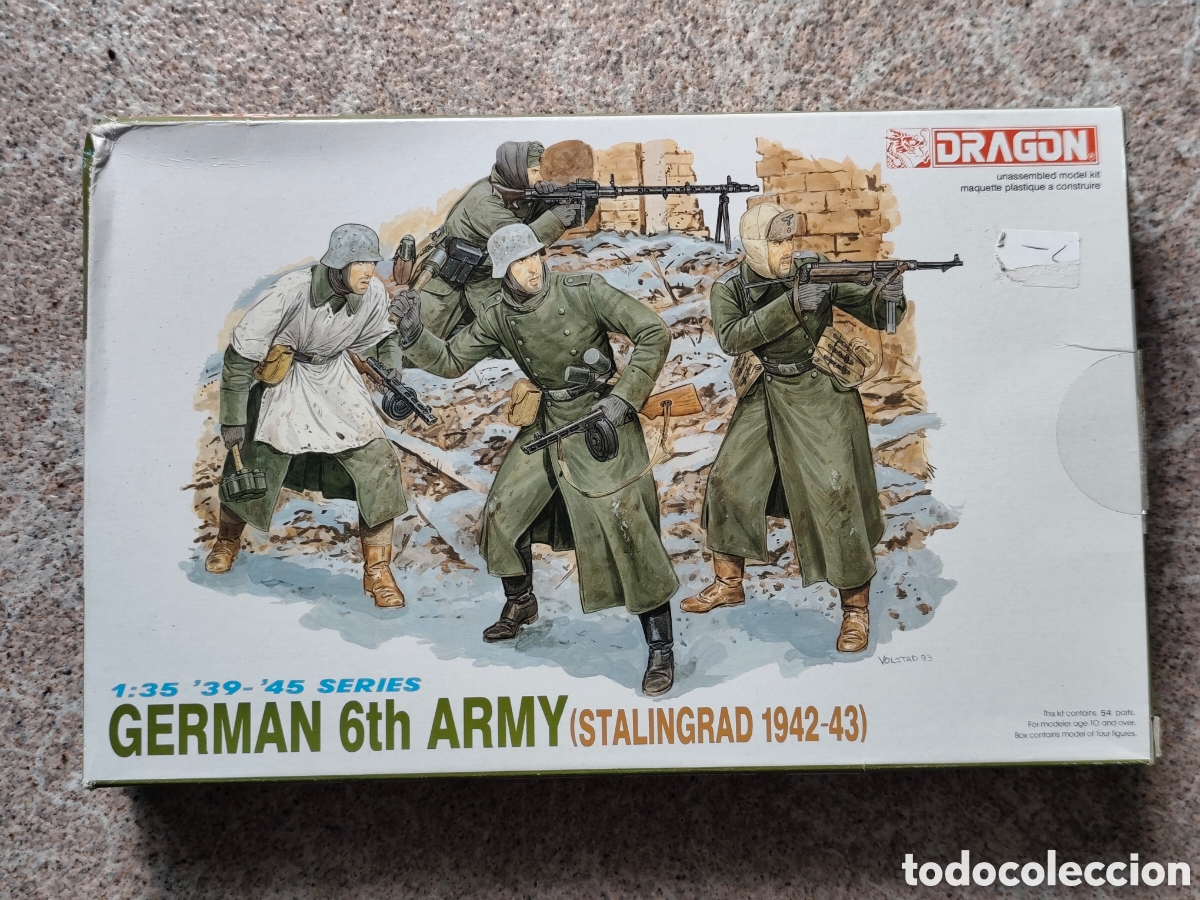 Hobbys: German 6th Army Stalingrado 1942-43 1:35 39-45 series Dragon