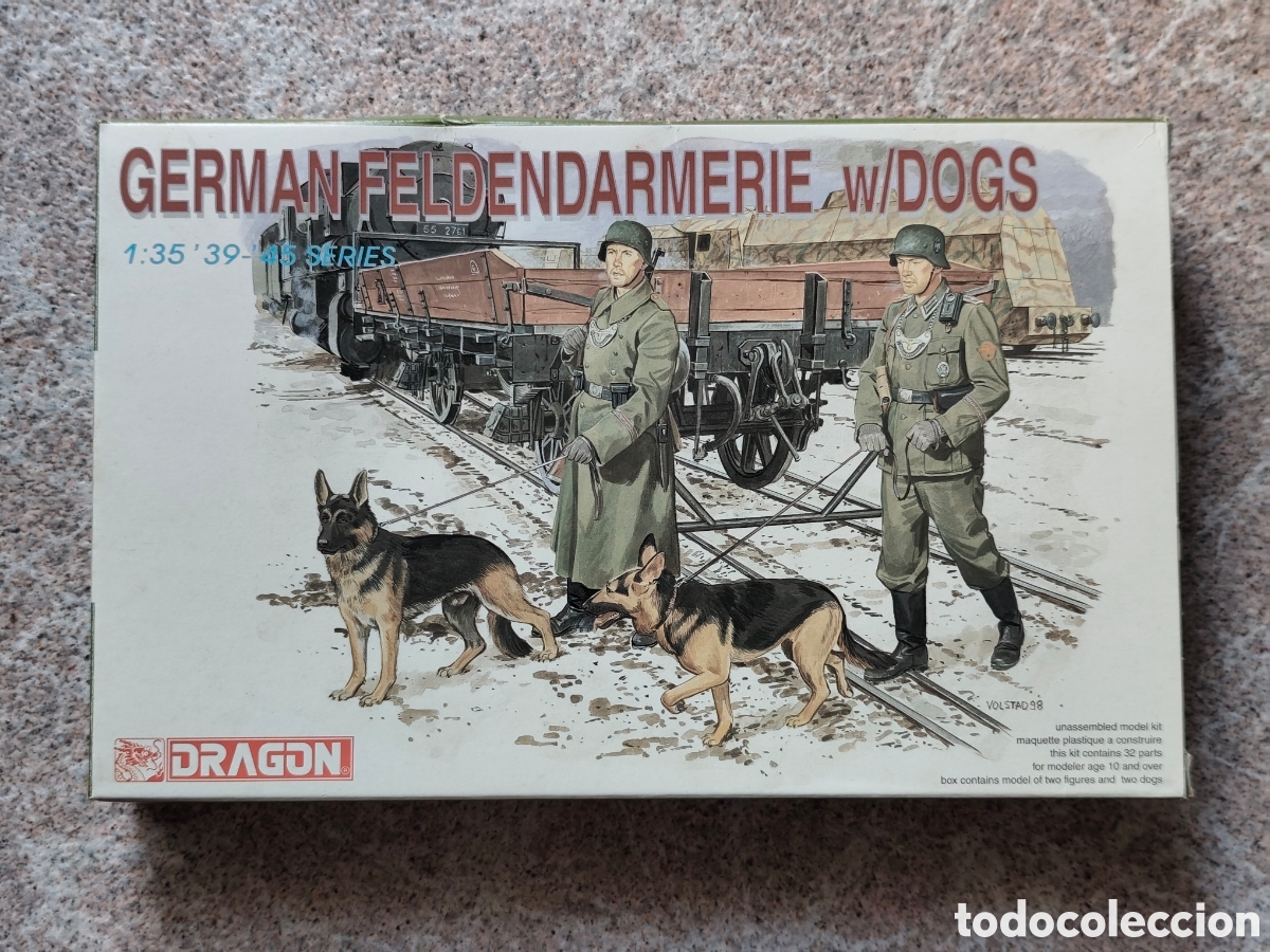 Hobbys: German feldengendarmerie w Dogs 1:35 39-45 series Dragon