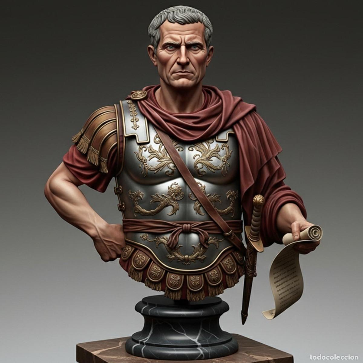 Hobbys: JULIO C&Eacute;SAR. Art Girona. Busto. Escala 1/9