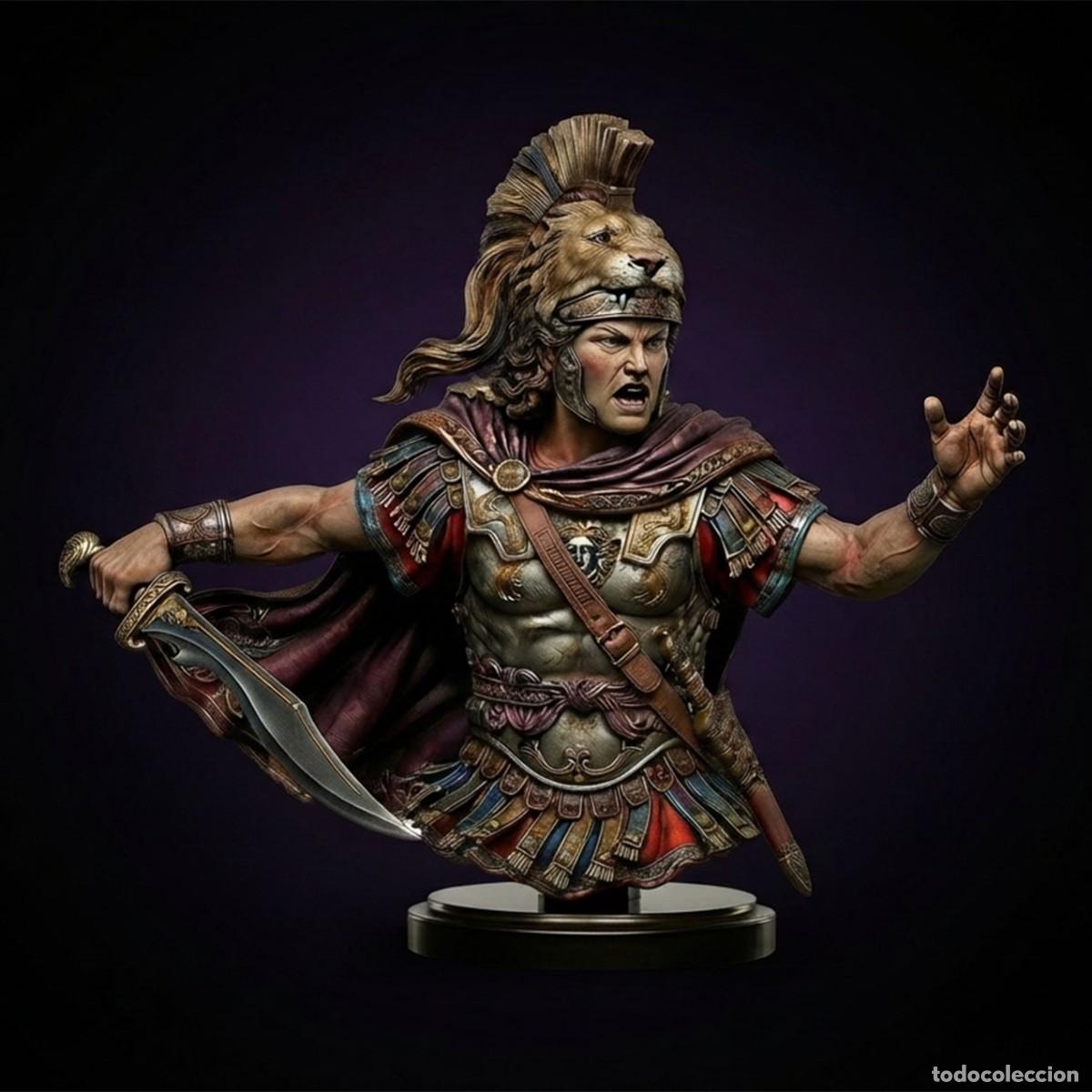 Hobbys: ALEJANDRO MAGNO. Art Girona. Busto en resina. Escala 1/9