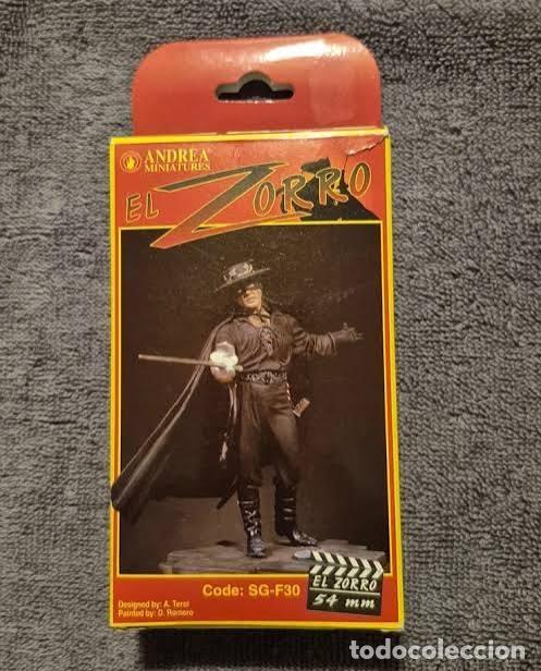 Hobbys: EL ZORRO ANDREA MINIATURES SG-F30 54MM