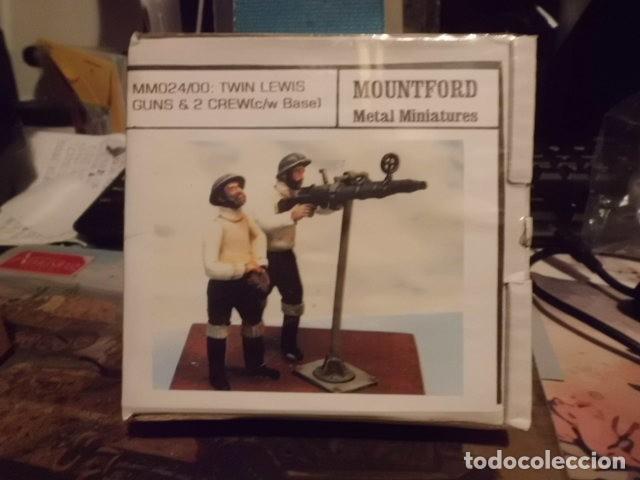 Hobbys: TWIN LEWIS GUNS Y 2 CREW (c/w BASE) MOUNTFORD MM024/00