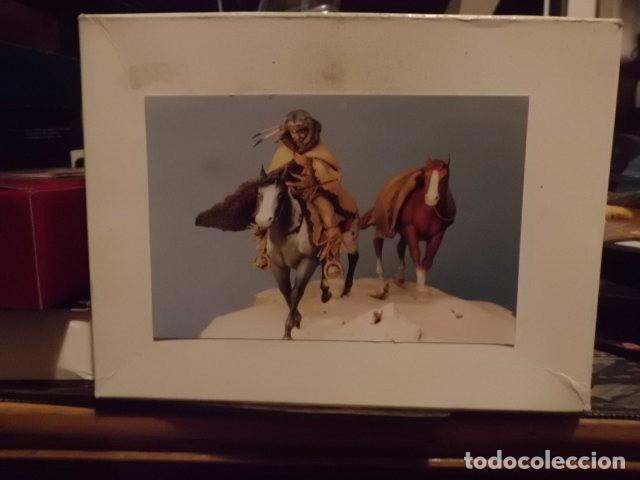 Hobbys: MOUNTED MOUNTAIN MAN Y PACK HORSE HARTON MINIATURES MMM-1