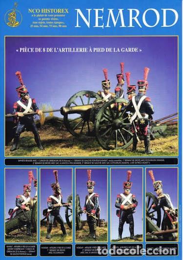 Hobbys: ARTILLERIES DE LA GARDE NEMROD N54067-N54068-N54069-N54070-N54071