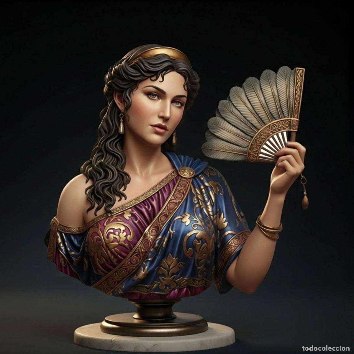 Hobbys: HELENA DE TROYA. Art Girona. Busto en resina a escala 1/9
