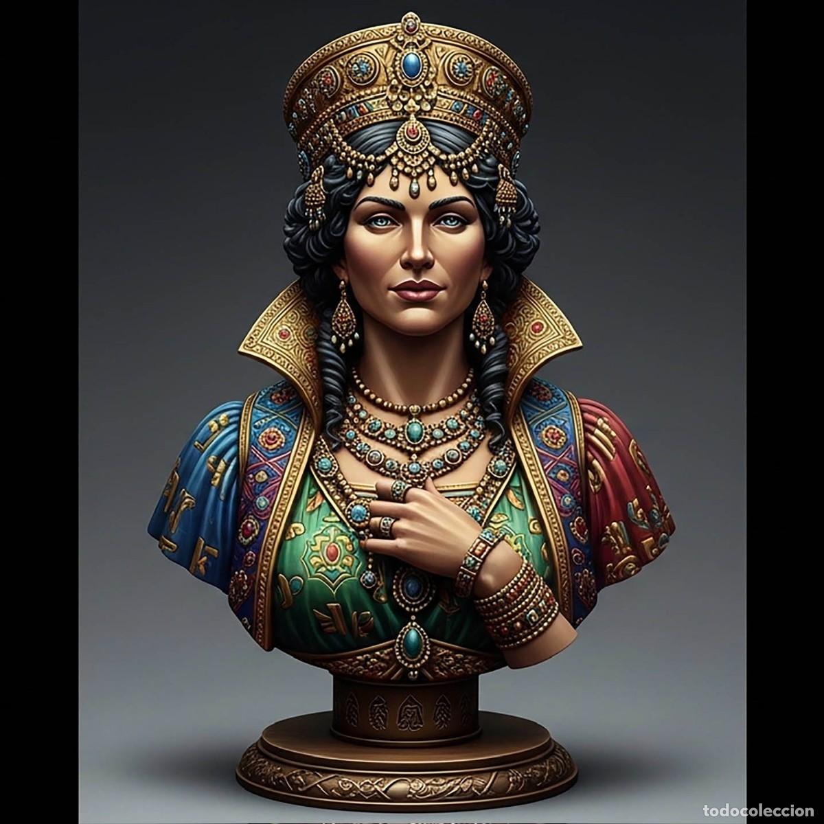 Hobbys: REINA DE SABA. Art Girona. Busto en resina. Escala 1/9