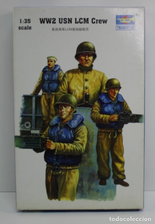 Hobbys: Trumpeter WW2 USN LCM Crew 1/35