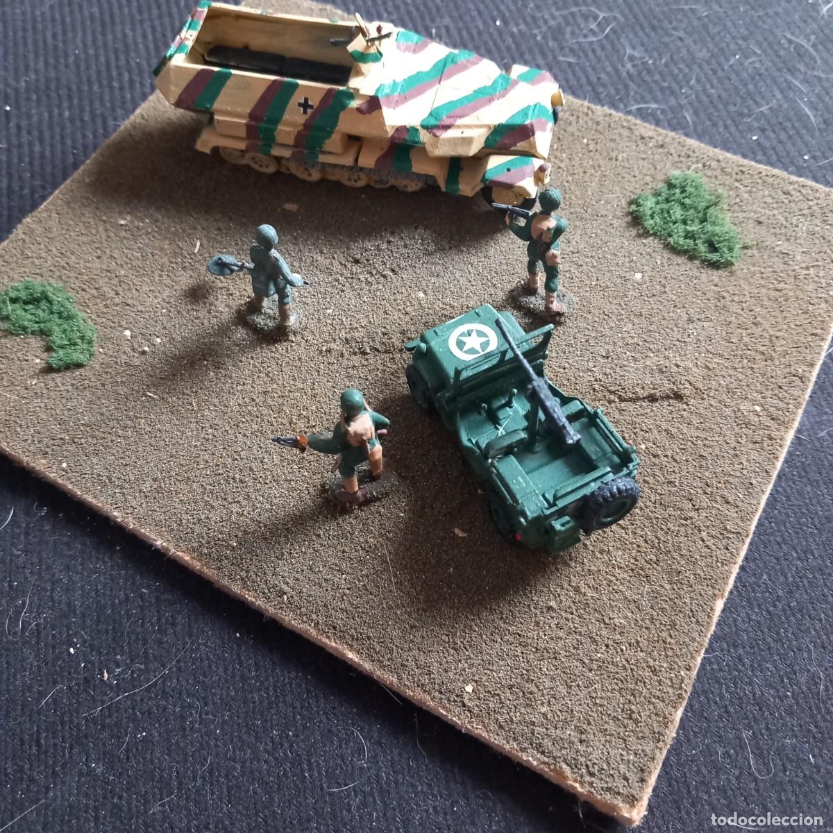 Hobbys: Diorama segunda guerra mundial,escala 1/72