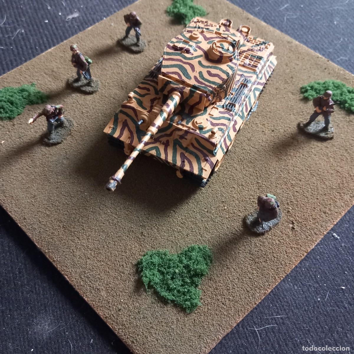 Hobbys: Diorama panzer aleman,escala 1/72.
