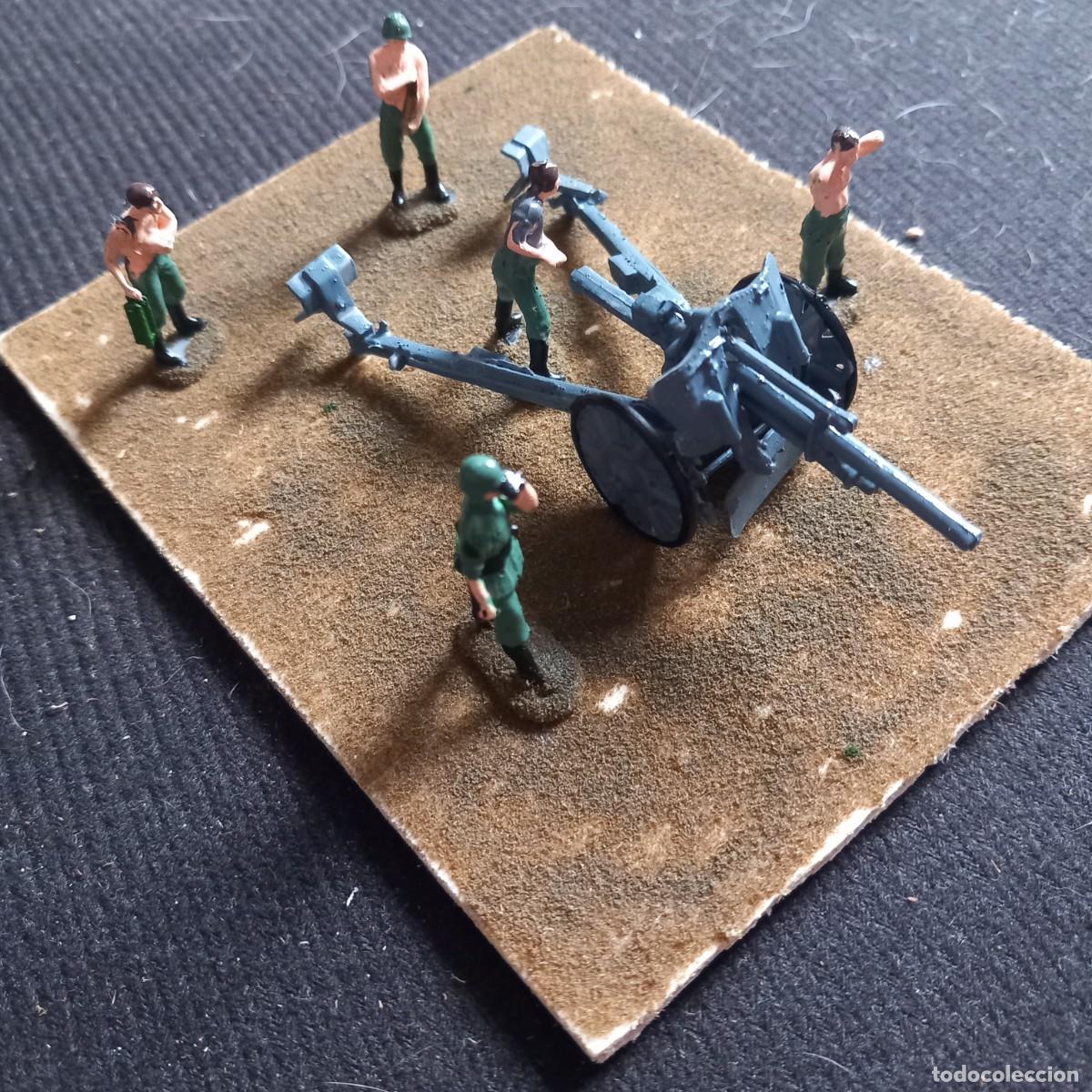 Hobbys: Diorama ob&uacute;s aleman de 105 mm.II gm.escala 1/72