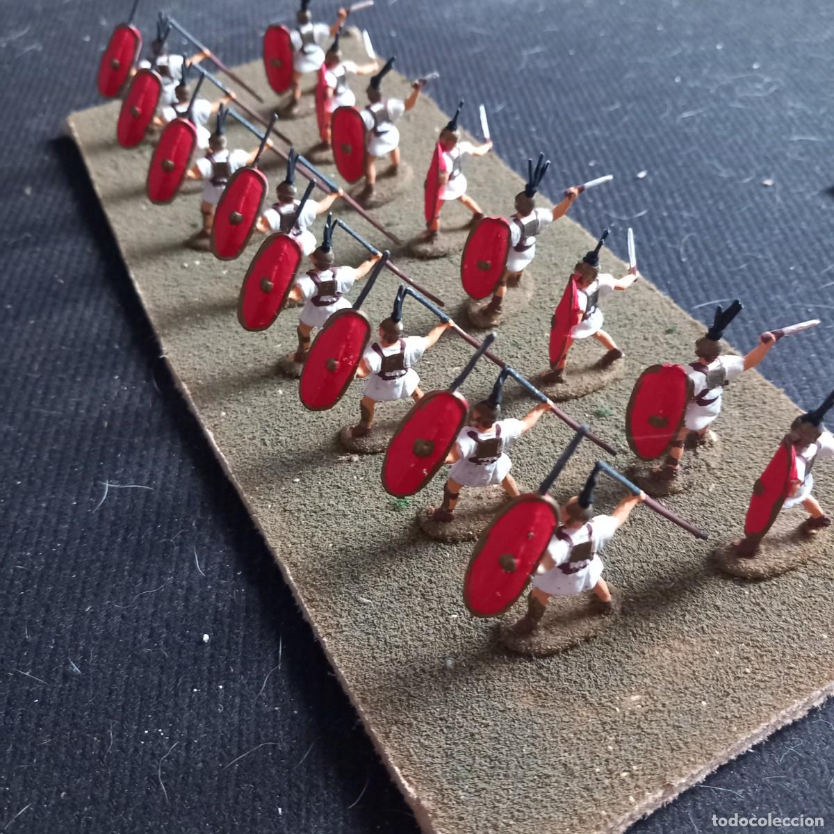 Hobbys: Cohorte de Hastatis romanos.escala 1/72
