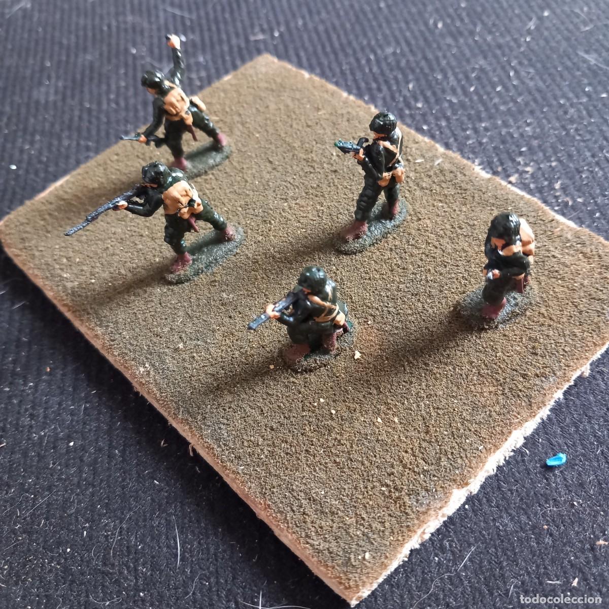 Hobbys: Diorama paracaidistas americanos II guerra mundial,1/72