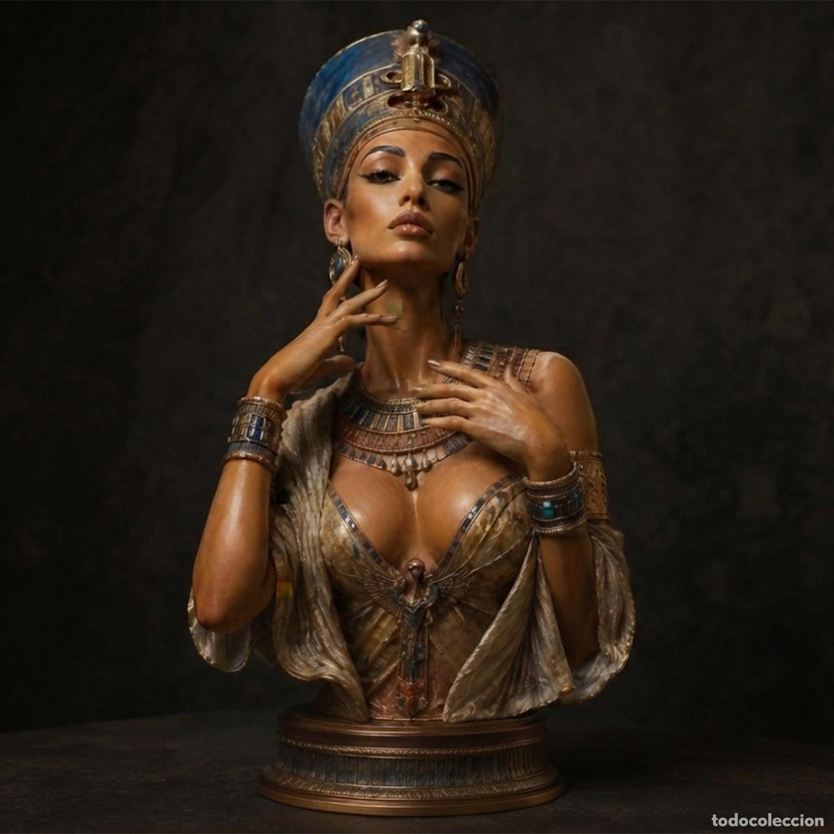 Hobbys: NEFERTARI. Art Girona. Busto en resina. Escala 1/9