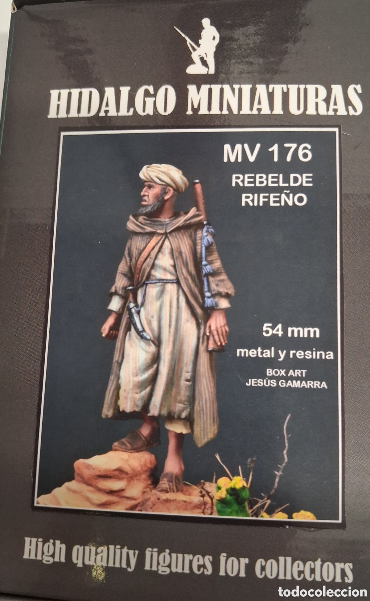 Hobbys: FIGURA PARA MONTAR DE RIFE&Ntilde;O. 54mm. HIDALGO MINIATURAS