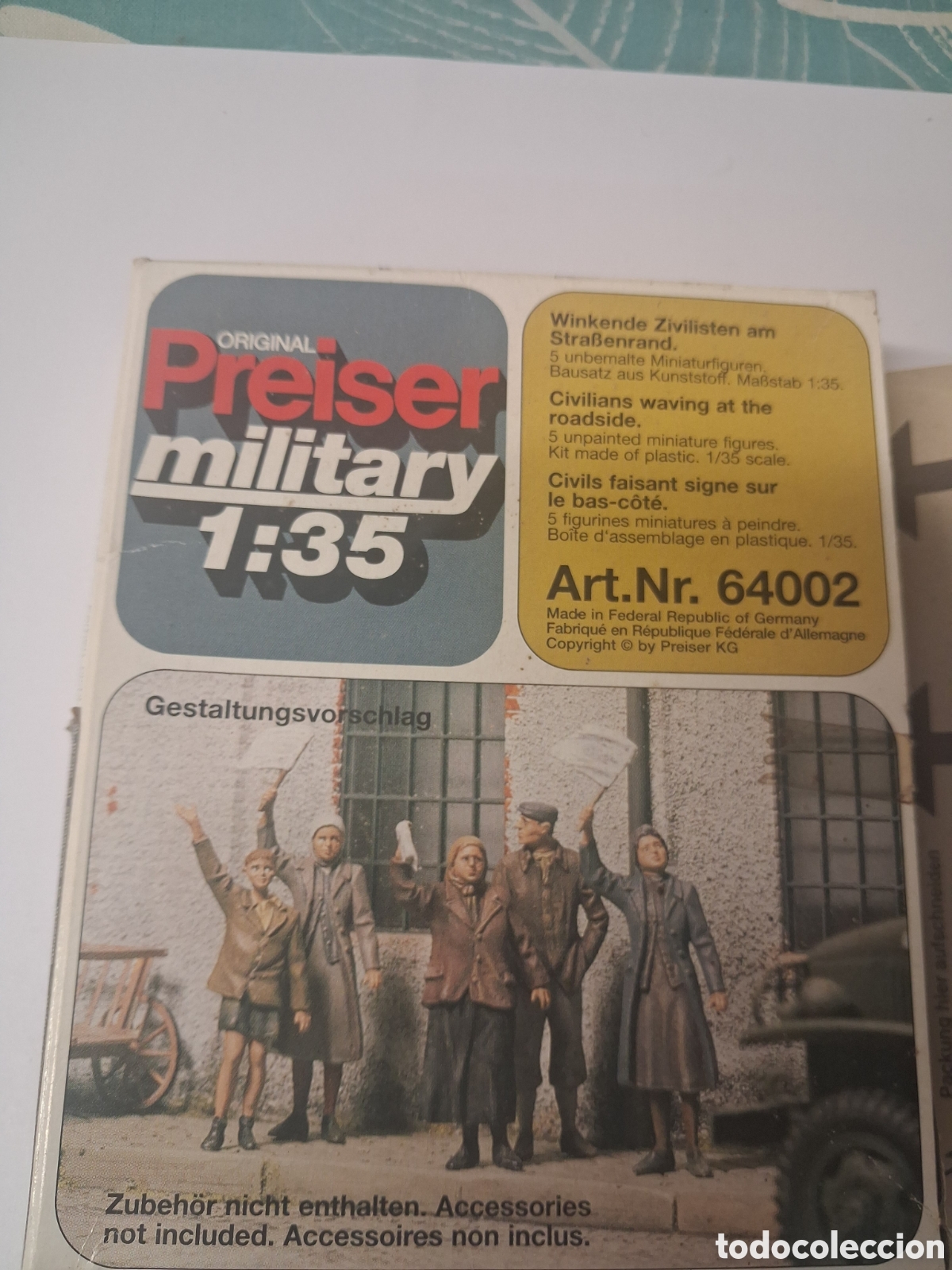 Hobbys: FIGURAS DE PAISANOS EN ANDEN. PREISER 64002. 1/35.