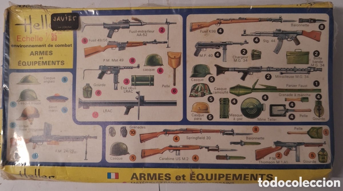 Hobbys: Kit armas y equipos Heller. 1/35