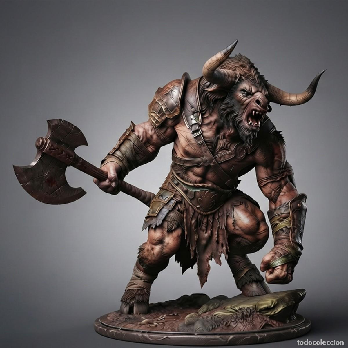 Hobbys: MINOTAURO. Art Girona. 75 mm