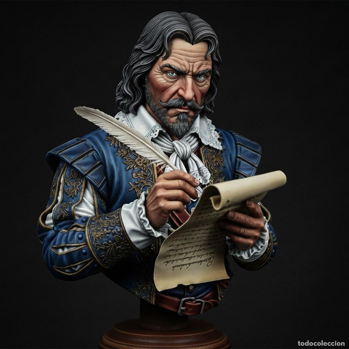 Hobbys: CONDE DE TREVILLE. Art Girona. Busto a escala 1/9