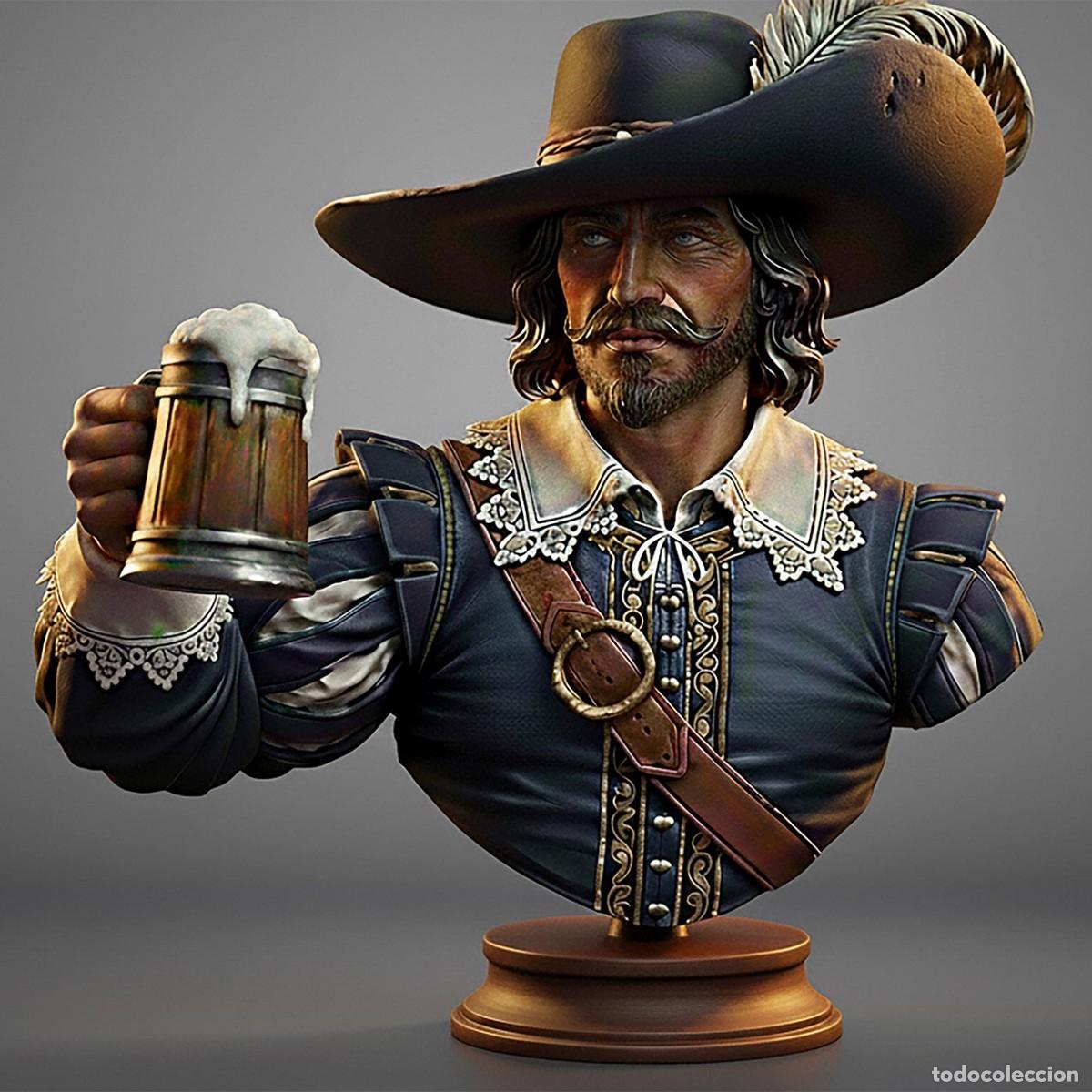 Hobbys: ATHOS. Art Girona. Busto a escala 1/9