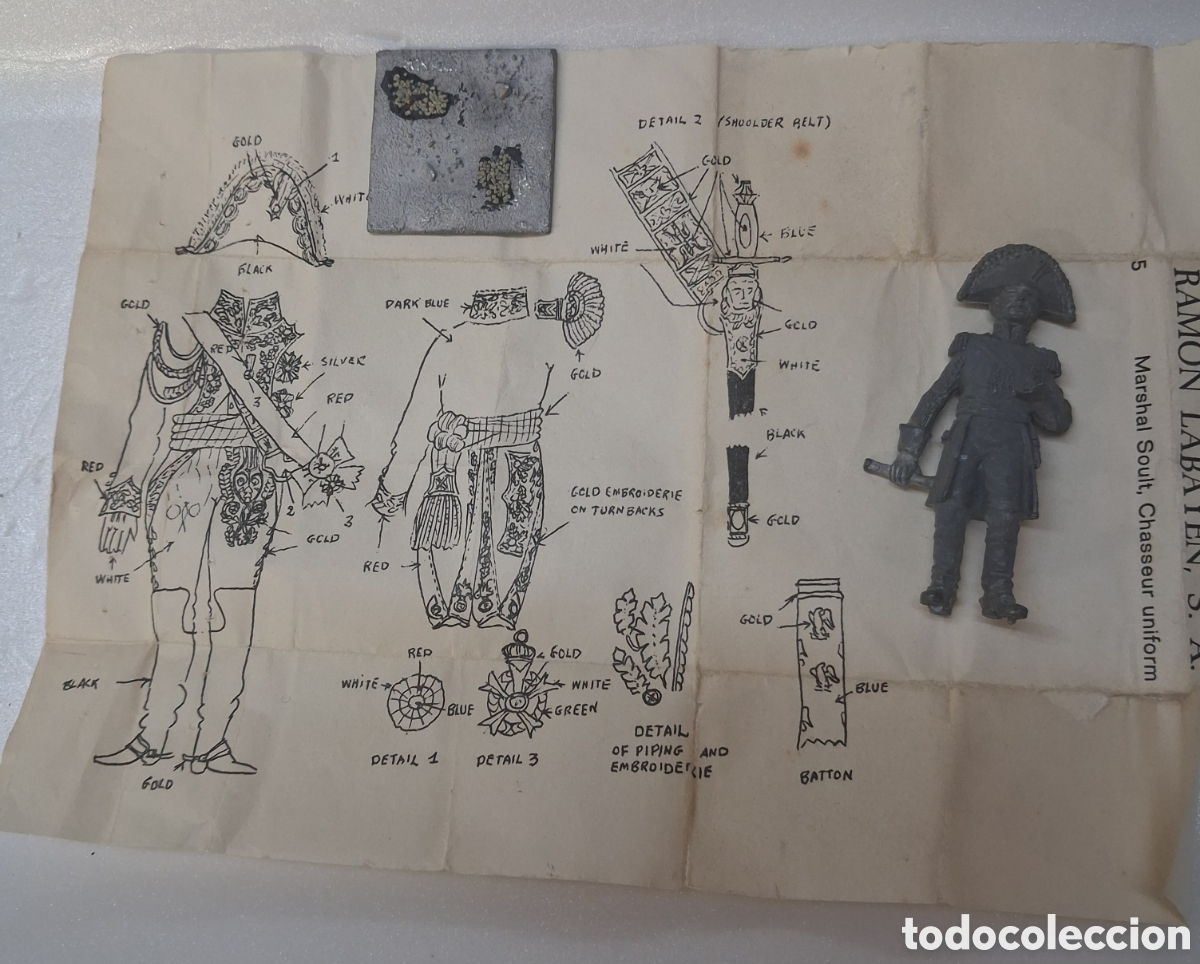 Hobbys: FIGURA MARISCAL SOULT. LABAYEN. 54 mm.