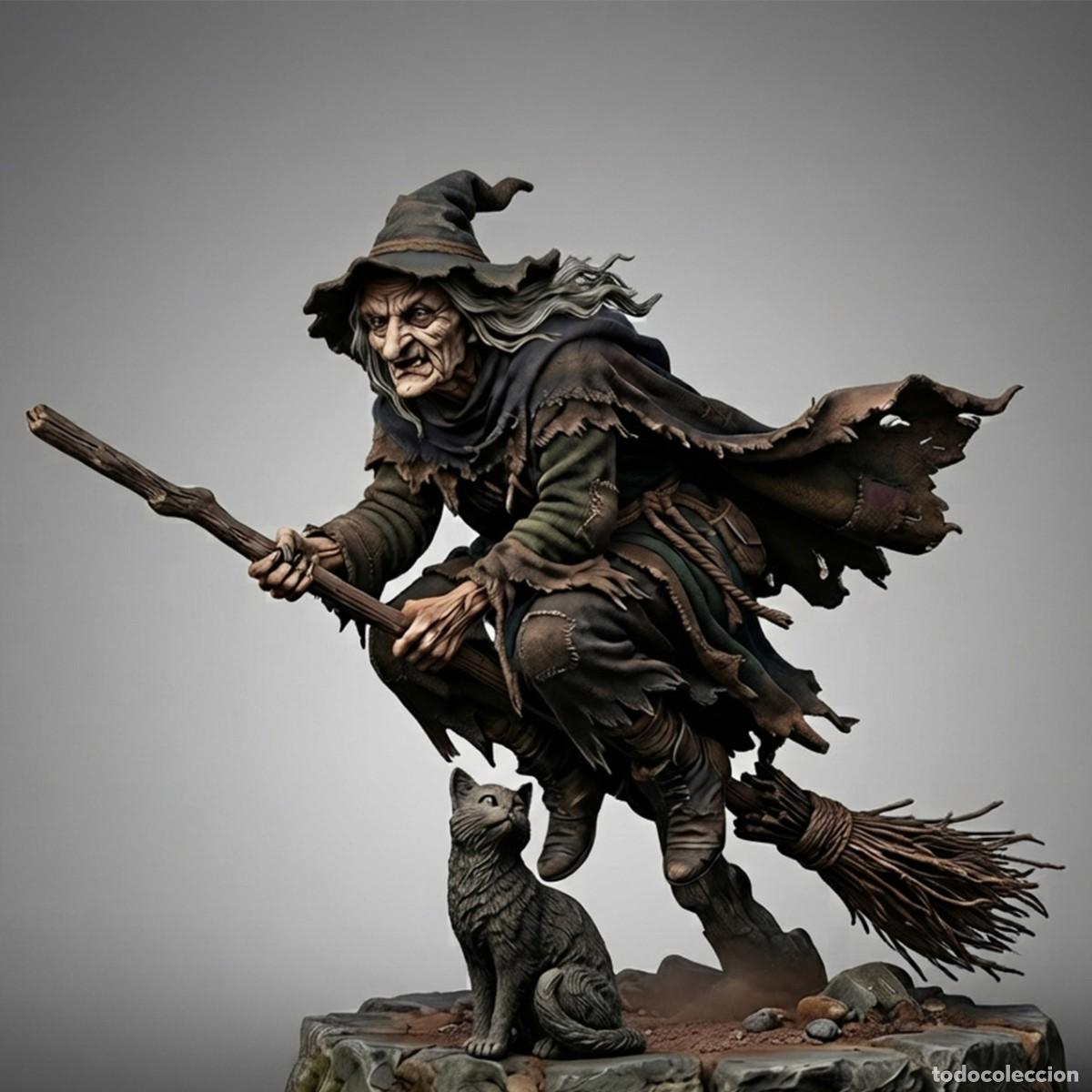 Hobbys: LA BRUJA BABA IAGA. Art Girona. Resina. Escala 1/32