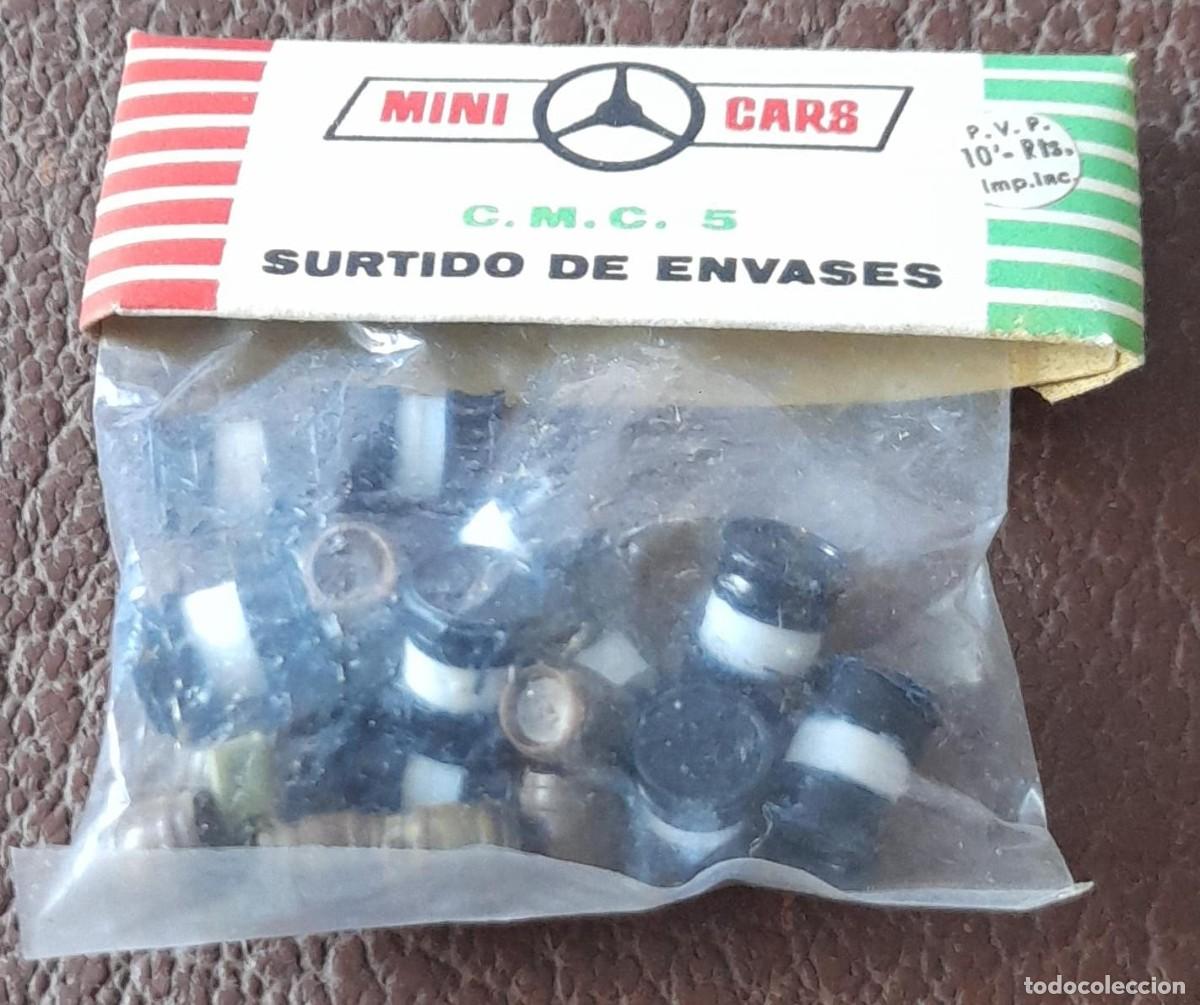Hobbys: BOLSA CON SURTIDO DE ENVASES PARA MAQUETA MINICARS, ANGUPLAS