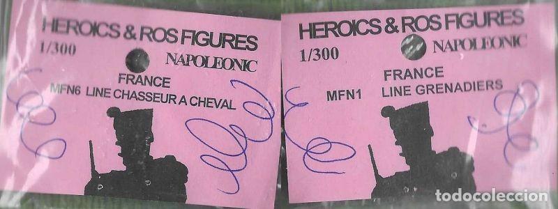 Hobbys: Lote de 4 Bolsas de HEROICS & ROS FIGURES -- Ref. MFN01, 03, 06 y 14 -- Escala 1/300 - Lote 2
