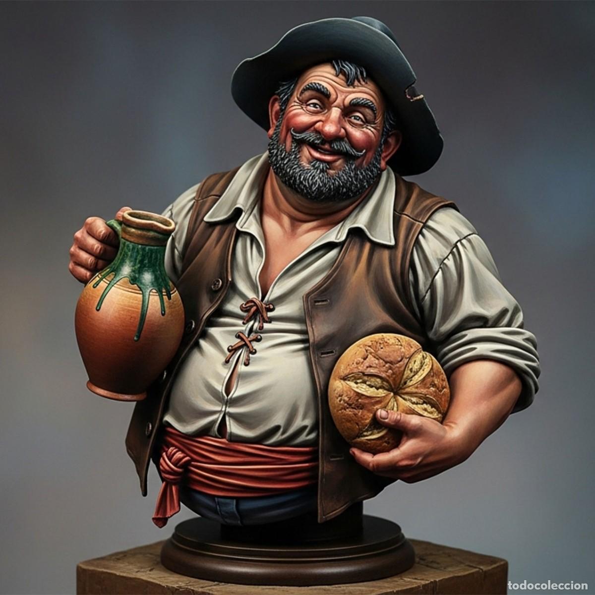 Hobbys: SANCHO PANZA. Art Girona. Busto escala 1/9