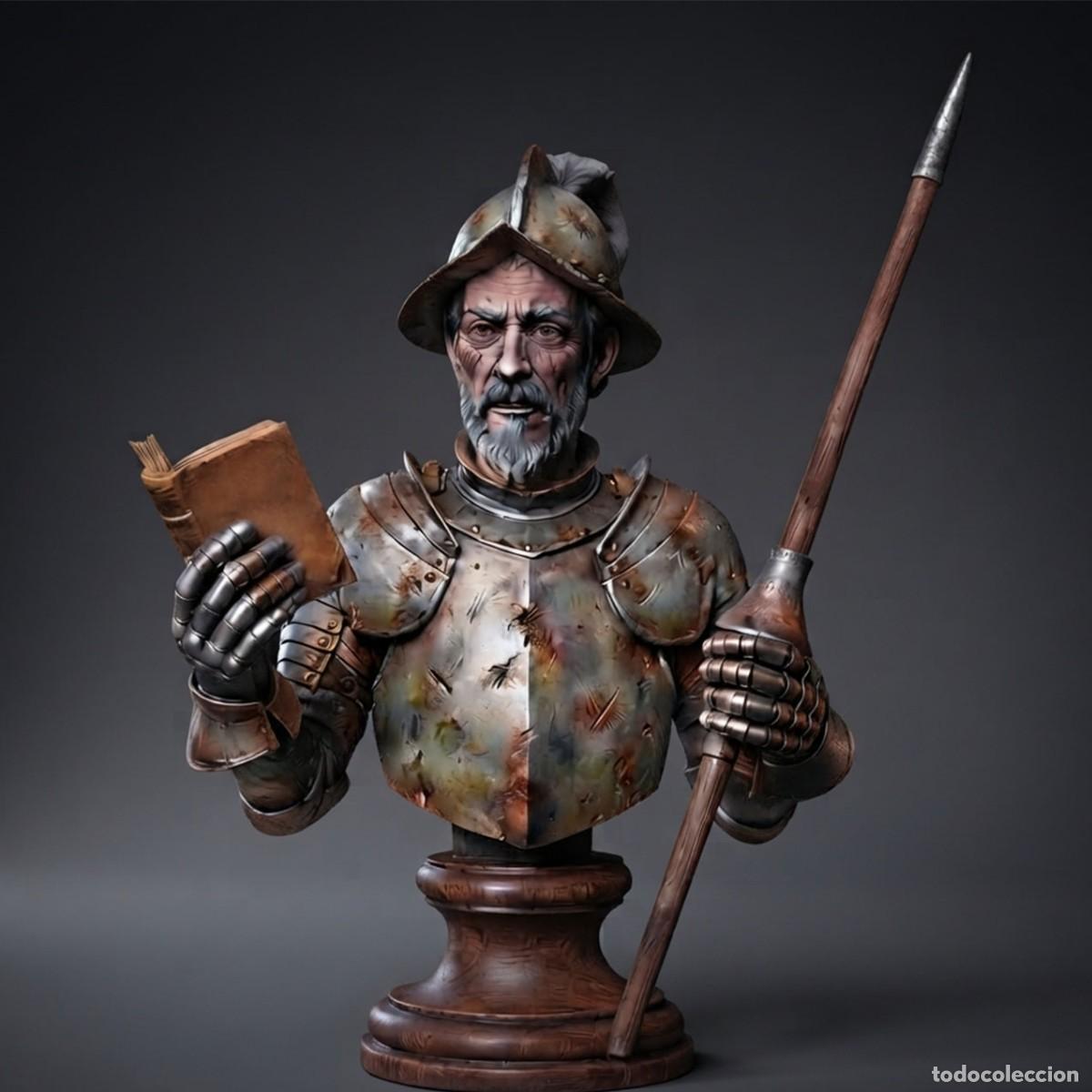 Hobbys: DON QUIJOTE. Art Girona. Busto escala 1/9