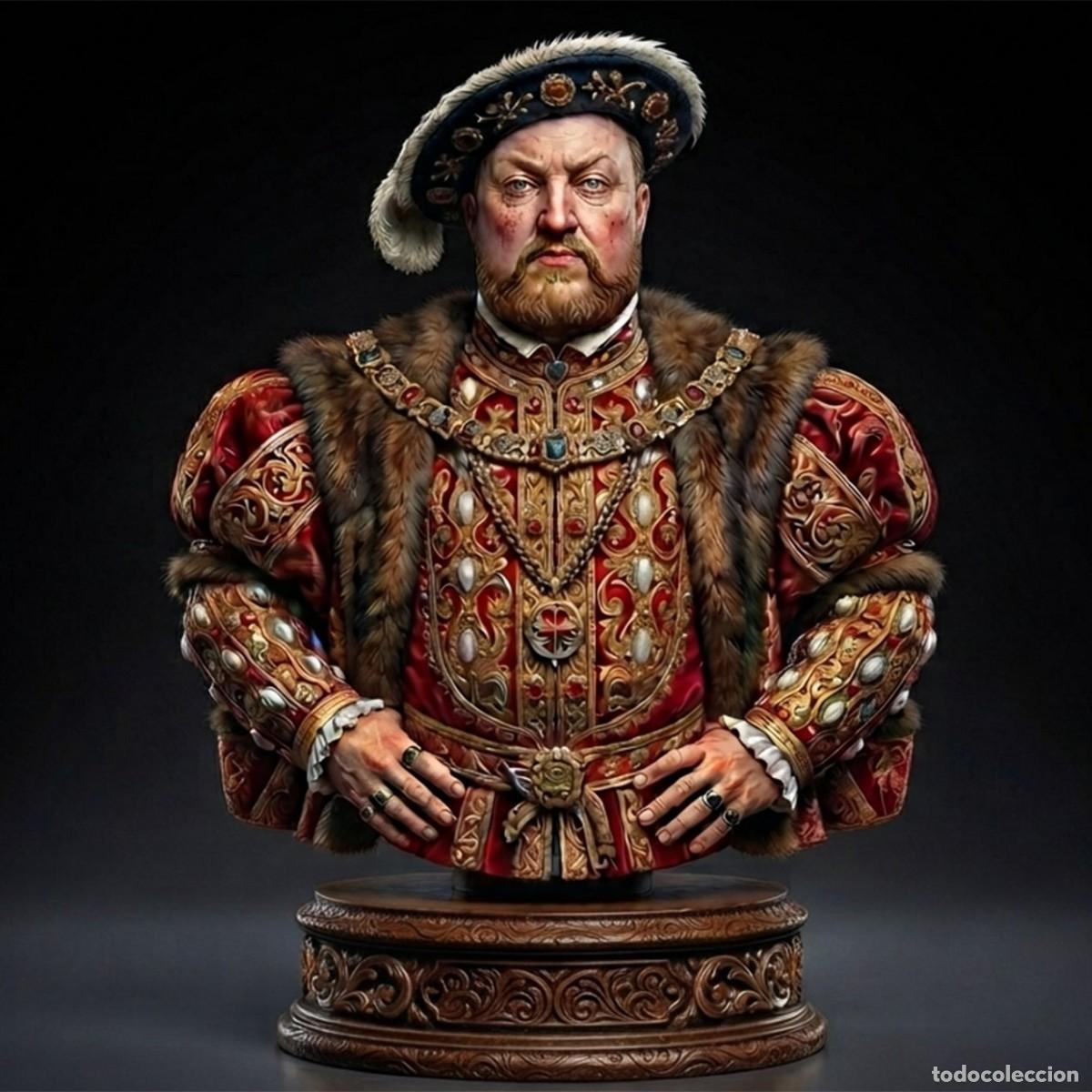 Hobbys: ENRIQUE VIII. Art Girona. Busto escala 1/9