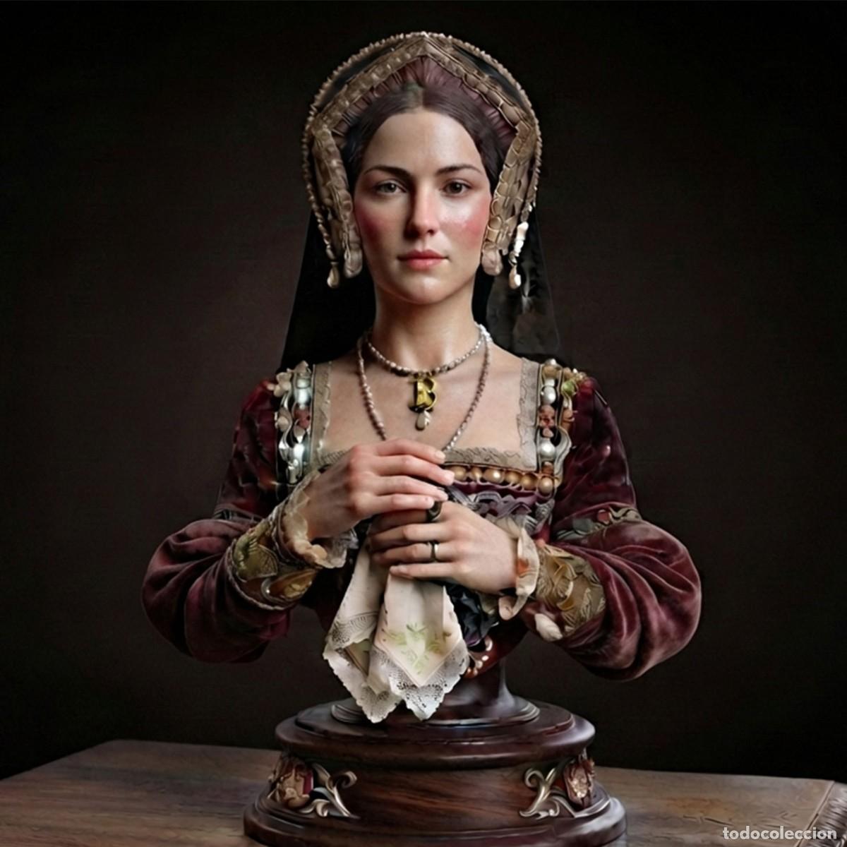 Hobbys: ANA BOLENA. Art Girona. Busto a escala 1/9
