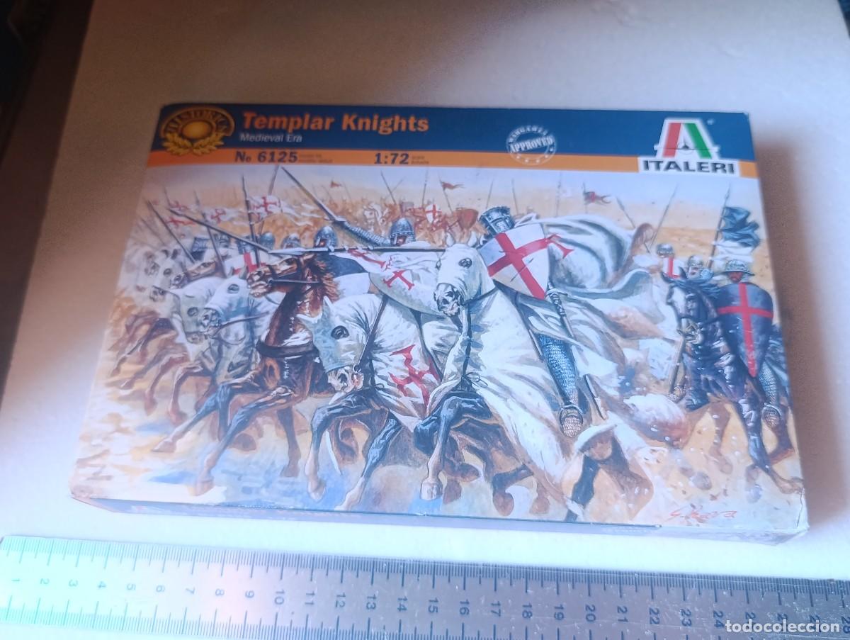 Hobbies: CAJA CABALLEROS TEMPLARIOS - ESC. 1/72 - ITALERI - ABIERTO - COMPLETO