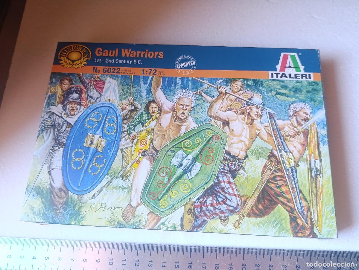 Hobbies: CAJA GUERREROS GALOS - ESC. 1/72 - ITALERI - ABIERTO - COMPLETO