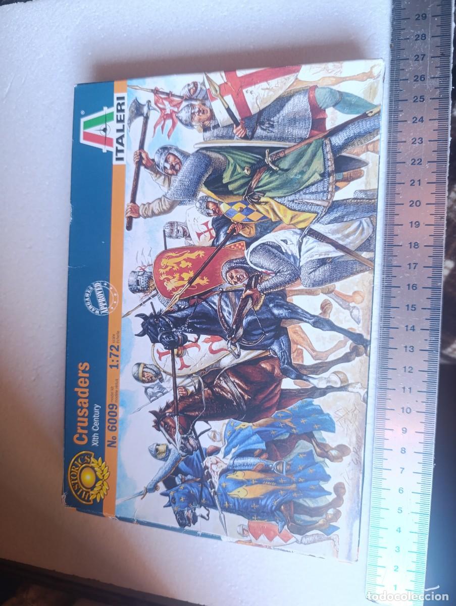 Hobbys: CAJA SOLDADOS CRUZADA SIGLO XVI - ESC. 1/72 - ITALERI - ABIERTO - COMPLETO