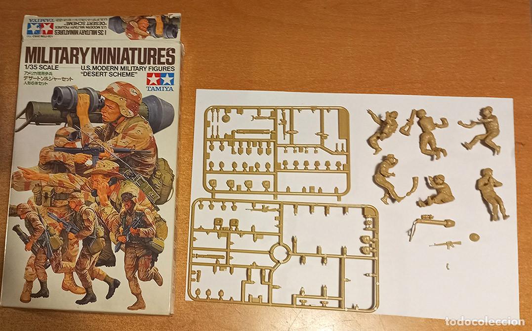 Hobbys: Infantes norteamericanos en uniforme del desierto (a&ntilde;os noventa) de Tamiya a 1/35 semimontados