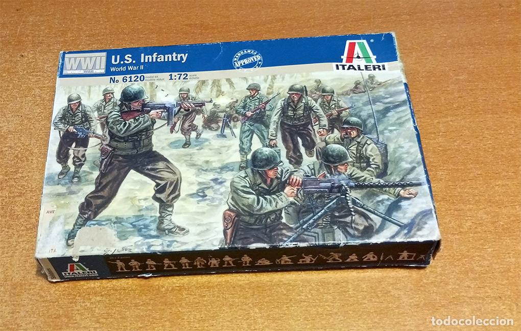 Hobbys: Infantes norteamericanos de la Segunda Guerra Mundial de Italeri a escala 1/72