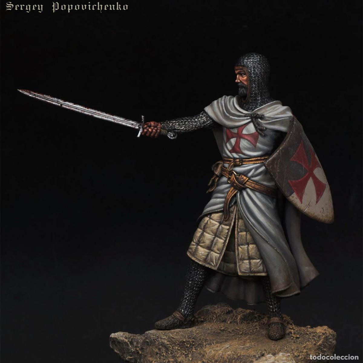 Hobbys: CABALLERO MEDIEVAL. SIGLO XIII. Best Soldiers 75 mm