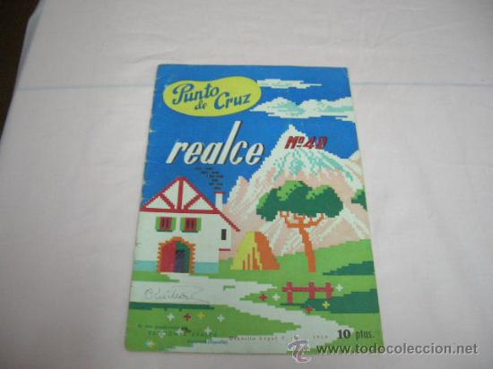 Hobbys: Librito Punto de cruz  a&ntilde;o 1958 - Foto 1