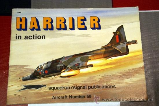 Hobbys: Libro avi&oacute;n Harrier in action. - Foto 1