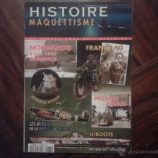 Hobbys: HISTOIRE ET MAQUETTISME SEPTIEMBRE 2000 PEGASUS BRIDGE. FRANCIA 1940. U-BOOTE. NORMANDIA.. Lote 49034940