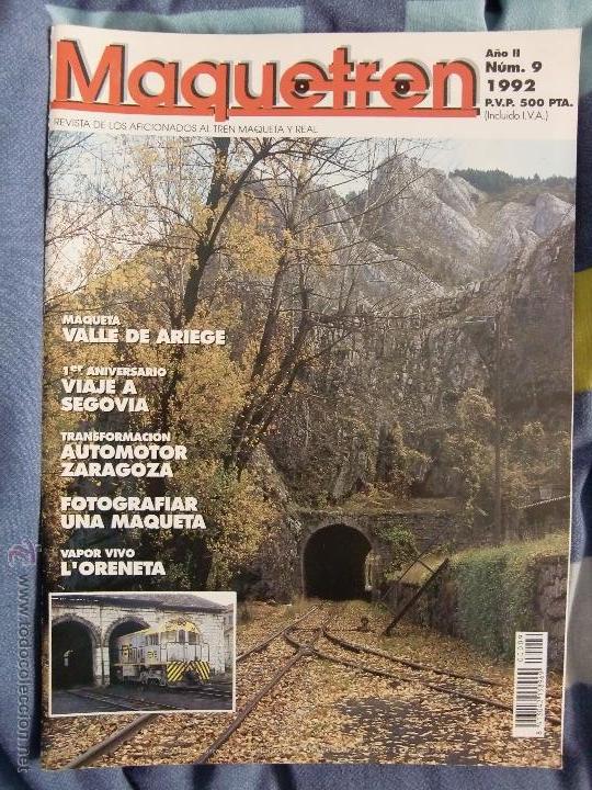 Hobbys: Revista maquetren numero 9 - Foto 1